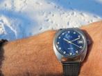 Montre homme SS Edox Delfin datée ca.1970 révisée + boîte, Antiquités & Art, Enlèvement ou Envoi