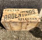 Prachtige vintage houten fruitkist, Ophalen of Verzenden
