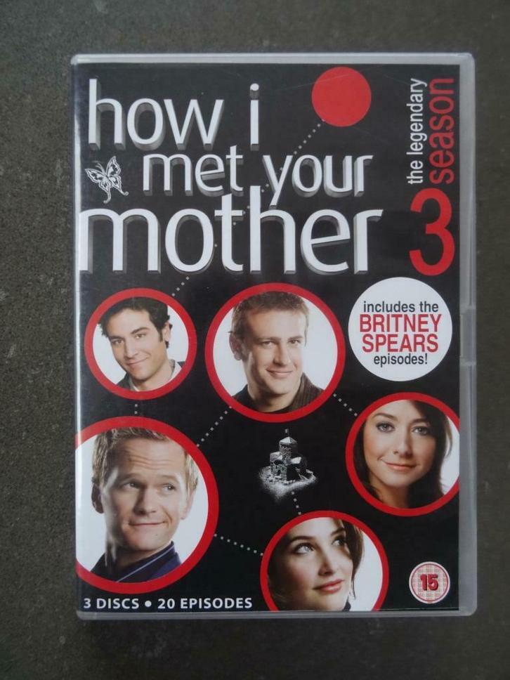 How I Met Your Mother season 3 incl Britney Spears, Cd's en Dvd's, Dvd's | Actie, Actiekomedie, Boxset, Vanaf 12 jaar, Ophalen of Verzenden