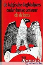 de  belgische  dagbladpers  onder  duitse  censuur., Boeken, Ophalen of Verzenden, Gelezen