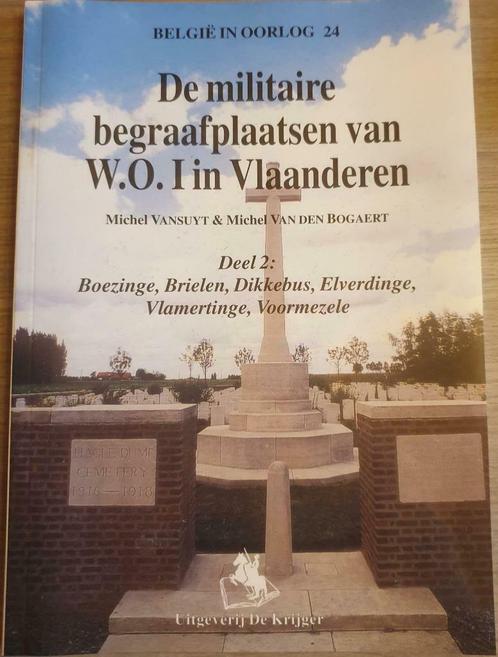 (1914-1918 IEPER) De militaire begraafplaatsen van W.O.I. De, Boeken, Geschiedenis | Stad en Regio, Nieuw, Ophalen of Verzenden