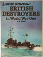 Warships Illustrated: British Destroyers in World War One, Robert A. Durst, Marine, Utilisé, Enlèvement ou Envoi