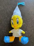 Knuffel Tweety met slaapmuts en slofjes, Gebruikt, Ophalen of Verzenden