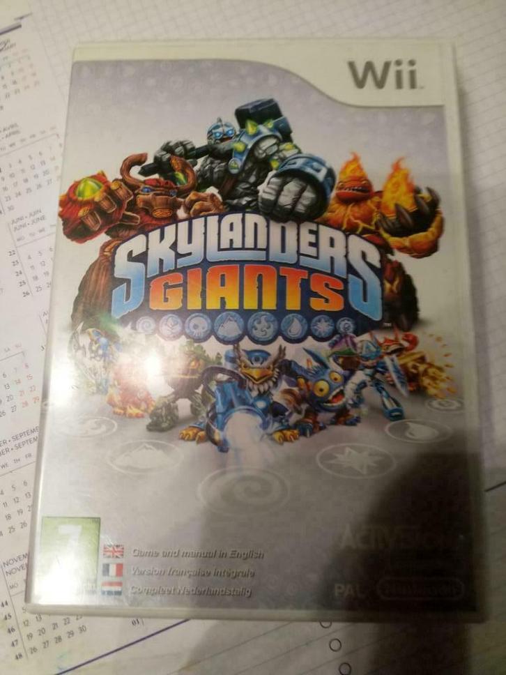 skylanders giants spel + portaal + giants voor Wii of Wii U, Games en Spelcomputers, Games | Nintendo Wii, Zo goed als nieuw, Ophalen of Verzenden