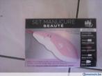 set de manicure avec embouts, Ophalen of Verzenden, Nieuw