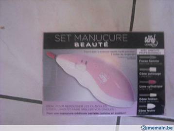 set de manicure avec embouts, Enlèvement ou Envoi, Neuf