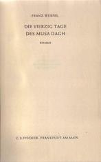 Franz Werfel, Die vierzig Tage des Musa Dagh, Livres, Werfel, Europe autre, Utilisé, Enlèvement ou Envoi
