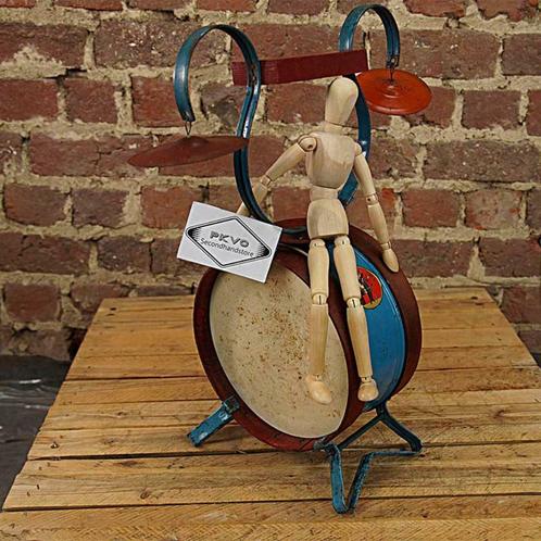 Antiek speelgoed drumstel 2019205, Antiek en Kunst, Curiosa en Brocante, Ophalen