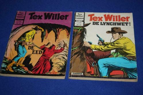 Tex Willer nr 72 ,102  , 1976 , 1979 , 1e druk , goede staat, Boeken, Strips | Comics, Gelezen, Meerdere comics, Europa, Ophalen of Verzenden