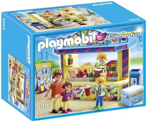 Ensemble Playmobil 5555-stand de friandises - Nouveau prix, Enfants & Bébés, Jouets | Playmobil, Comme neuf, Ensemble complet