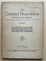 Les Cahiers Nouveaux de France et de Belgique, Boeken, Ophalen of Verzenden