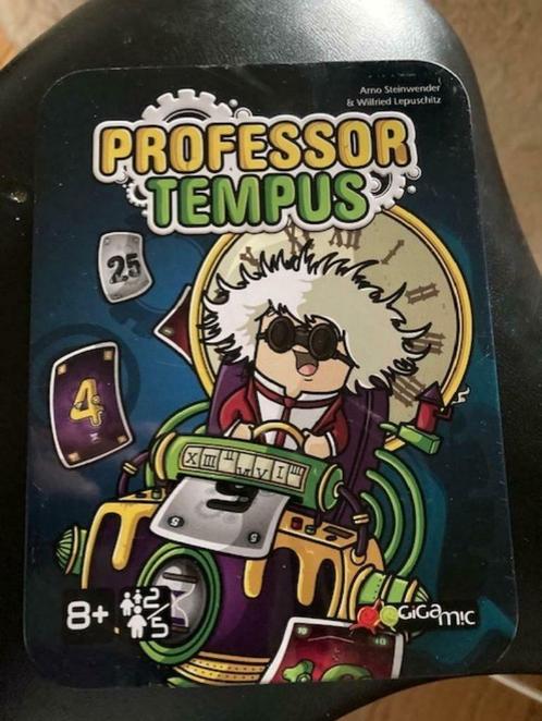 Professor Tempus bordspel (Gigamic) metalen doos NIEEUW, Hobby en Vrije tijd, Gezelschapsspellen | Overige, Zo goed als nieuw