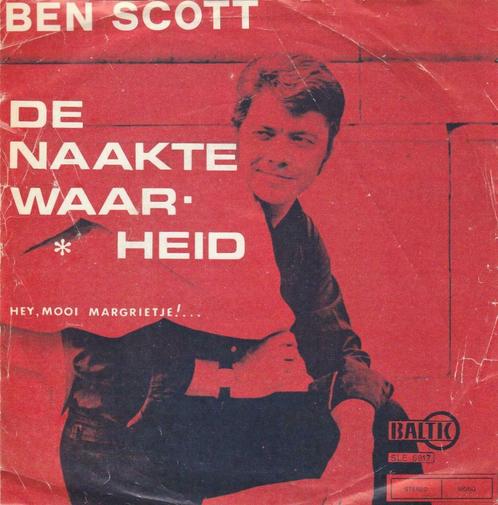 45T: Ben Scott: De naakte waarheid, CD & DVD, Vinyles | Néerlandophone, Autres formats, Enlèvement ou Envoi