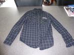 blauw wit geruit hemd maat M, Kleding | Dames, Ophalen of Verzenden, Zo goed als nieuw, Maat 38/40 (M), Blauw