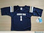 T-shirt de football américain Georgia Tech - 6 ans - NEUF, Enlèvement ou Envoi, Autres tailles, Bleu, Neuf