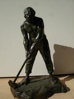 VICTOR DEMANET °1895-1964 bronze 'le fer' C° des Bronzes, Enlèvement