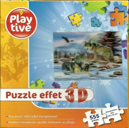 Puzzel effet 3 D ,,Play tive ,, 555 stuks ,, zie foto"s ,,oo, Kinderen en Baby's, Speelgoed | Kinderpuzzels, 6 jaar of ouder, Meer dan 50 stukjes