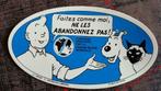 Autocollant Tintin – Hergé – Chaine Bleue, Collections, Autocollants, Bande dessinée ou Dessin animé, Enlèvement ou Envoi, Neuf