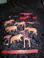 Houten dieren Kenya, Kinderen en Baby's, Speelgoed | Houten speelgoed, Verzenden, Gebruikt