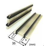 Pinheaders 2.54 mm, Hobby en Vrije tijd, Ophalen of Verzenden, Nieuw