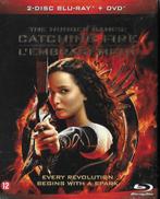 THE HUNGER GAMES - CATCHING FIRE ( blue ray + dvd ), Ophalen of Verzenden, Zo goed als nieuw, Actie