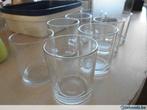 6 nieuwe glazen glas, Huis en Inrichting, Keuken | Servies, Nieuw, Glas, Glas of Glazen, Ophalen of Verzenden