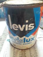 Peinture laque  émail beige levis 1L, Doe-het-zelf en Bouw, Verf, Beits en Lak, Lak, Beige, Ophalen