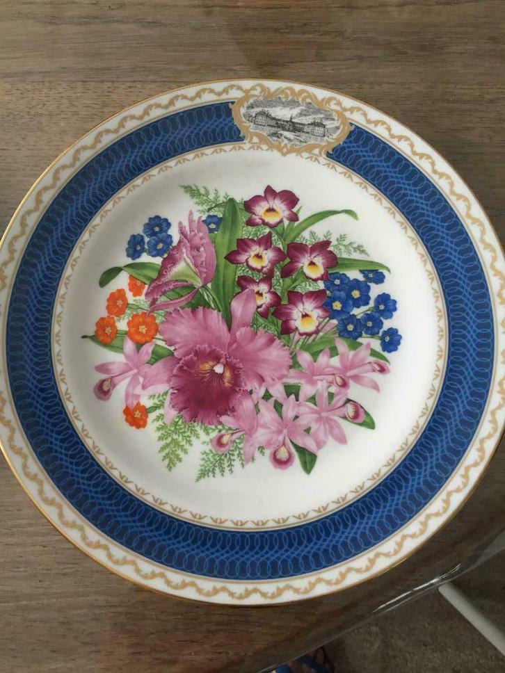 porseleinen wandbord, Antiek en Kunst, Antiek | Wandborden en Tegels, Ophalen