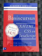 Basiscursus XHTML, CSS en Javascript, Boeken, Nieuw, Ophalen of Verzenden