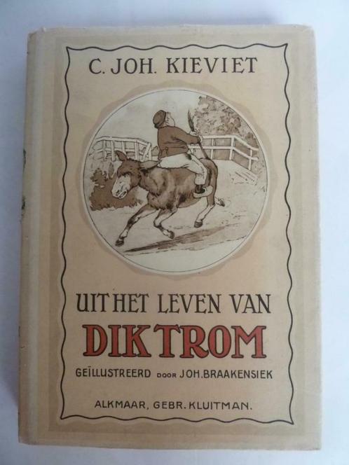 Uit het leven van DIK TROM, C Joh.Kieviet, ill J. Braakensie, Boeken, Kinderboeken | Jeugd | 10 tot 12 jaar, Zo goed als nieuw