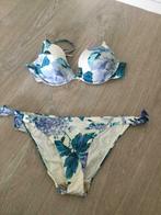 Andres Sarda bikini, blauwe tinten, Top 90C slipje Small, Kleding | Dames, Ophalen, Zo goed als nieuw, Bikini