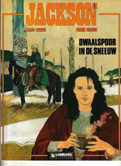 Strip : "Jackson nr. 1 - dwaalspoor in de sneeuw"., Livres, BD, Enlèvement ou Envoi