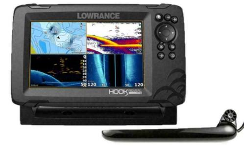 Lowrance Hook Reveal 7 Tripleshot, Watersport en Boten, Navigatiemiddelen en Scheepselektronica, Nieuw, Kaartplotter of Fish Finder