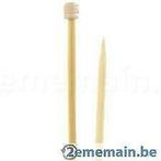 2 aiguilles à tricoter en Bambou n°3 - 33 cm Prym 221113, Hobby & Loisirs créatifs, Enlèvement ou Envoi, Neuf, Tricot