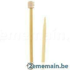 2 Bamboe breinaalden n°3 - 33 cm Prym 221113, Hobby en Vrije tijd, Breien en Haken, Nieuw, Breien, Ophalen of Verzenden