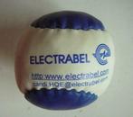 Electrabel één en al energie voor u balletje diameter 5 cm, Ophalen of Verzenden, Zo goed als nieuw, Gebruiksvoorwerp