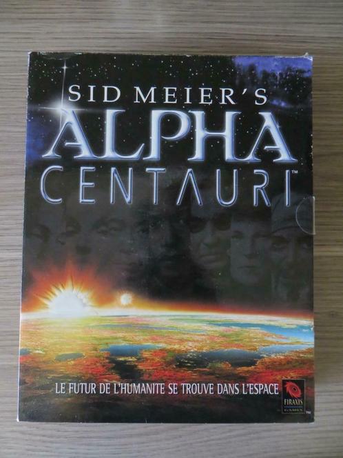 Big box jeu PC Sid Meier's Alpha Centauri, Games en Spelcomputers, Games | Pc, Gebruikt, Strategie en Constructie, Ophalen of Verzenden