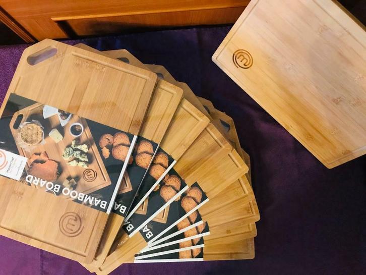 Nieuw: 4 snijplanken Masterchef nieuwprijs 80 euro, Zakelijke goederen, Horeca | Overige, Ophalen of Verzenden