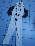 Fleece pak olaf, 122/128, Kinderen en Baby's, Carnavalskleding en Verkleedspullen, Ophalen of Verzenden, Gebruikt