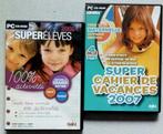 2 CD - ROM Cahiers de vacances 2007 - 2008, Vanaf 3 jaar, Avontuur en Actie, 1 speler, Zo goed als nieuw
