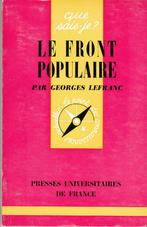 Georges Lefranc, Le front populaire., Enlèvement ou Envoi