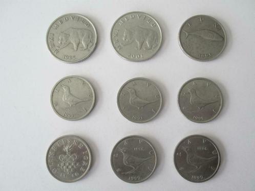monnaies Croatie (2), Timbres & Monnaies, Monnaies | Europe | Monnaies non-euro, Enlèvement ou Envoi
