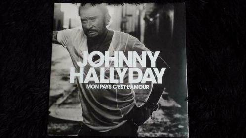 Johnny Hallyday Mon pays c'est l'amour vinyle blanc, Cd's en Dvd's, Vinyl | Rock, Nieuw in verpakking, Poprock, Overige formaten