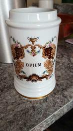 porseleinen opiumpot 19 cm hoog. deksel onbreekt, Ophalen