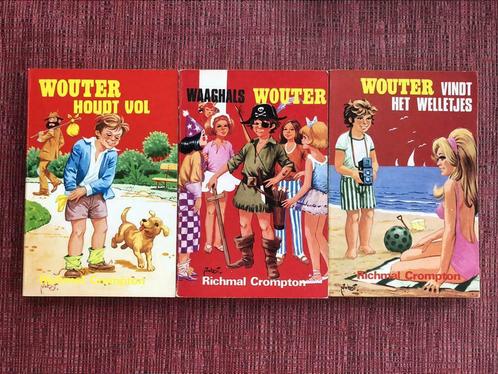 Richmal Crompton - 3 boekjes Wouter, Boeken, Kinderboeken | Jeugd | 10 tot 12 jaar, Gelezen, Fictie, Ophalen of Verzenden