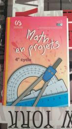 Maths en projets - 4ème cycle - comme neuf, Livres, Comme neuf, Mathématiques A, Enlèvement ou Envoi, Primaire