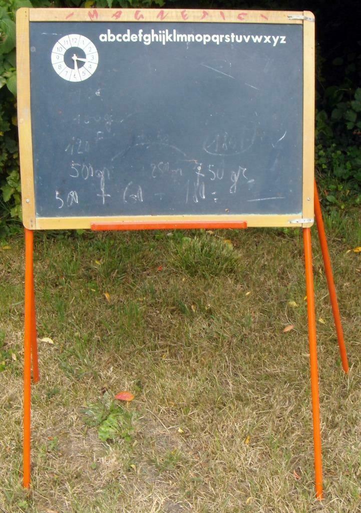 Tableau noir, écolier, magnétique et pour écrire à la craie, Kinderen en Baby's, Kinderkamer | Overige Meubels, Gebruikt, Overige typen