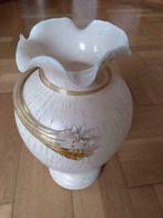 Vase en verre à décor moucheté, Jaune, Moins de 50 cm, Enlèvement ou Envoi, Neuf