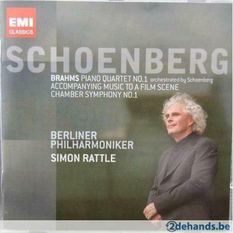 CD Schoenberg/ Brahms - Piano Quartet no.1, CD & DVD, CD | Classique