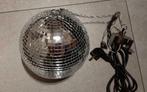Disco bol met Motor ,20 cm, Muziek en Instrumenten, Gebruikt, Ophalen of Verzenden